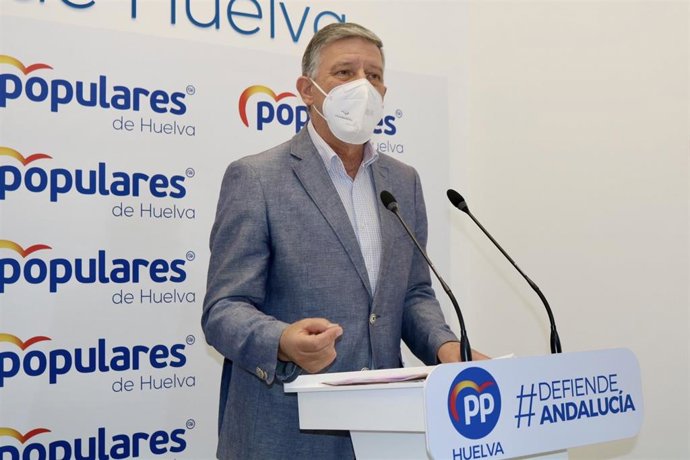 Carmelo Romero, en rueda de prensa.