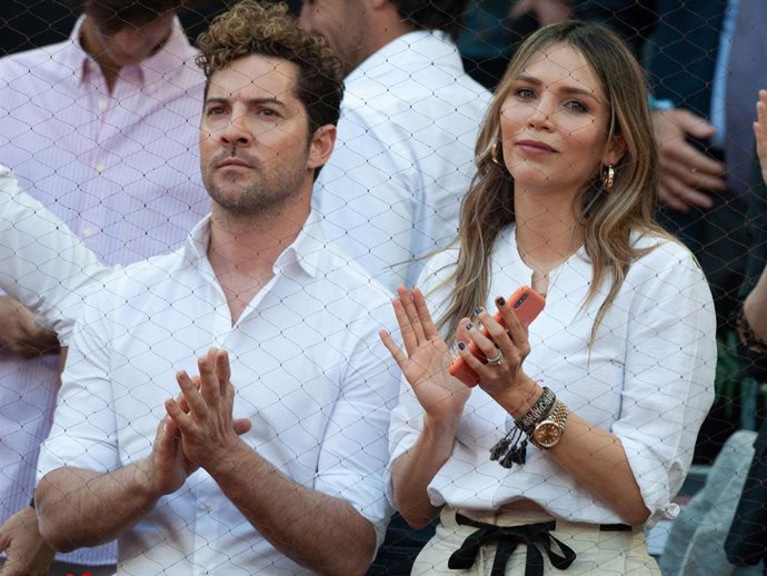 Archivo - David Bisbal y Rosanna Zanetti, en una imagen de archivo