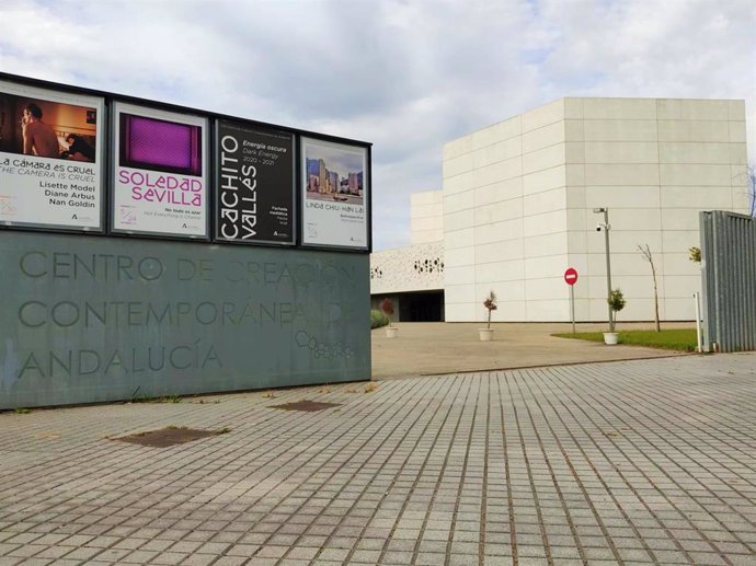 Entrada del Centro de Creación Contemporánea de Andalucía (C3A).