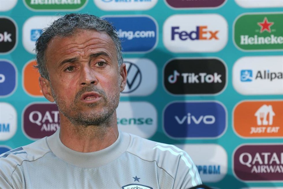 El seleccionador español Luis Enrique Martínez