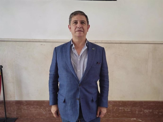 El parlamentario andaluz de Vox por Málaga Eugenio Moltó