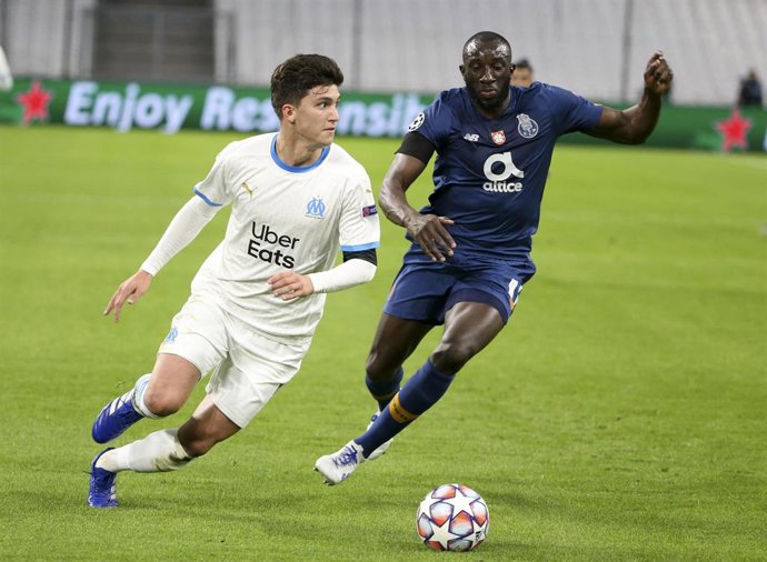 Archivo - Leonardo Balerdi con el Olympique de Marsella