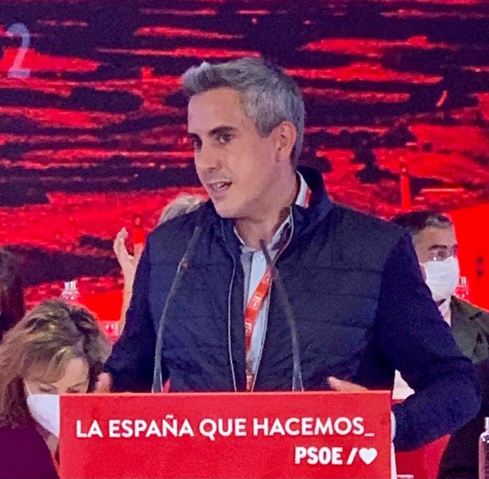 El secretario general del PSOE de Cantabria y vicepresidente regional, Pablo Zuloaga, en el Comité del PSOE