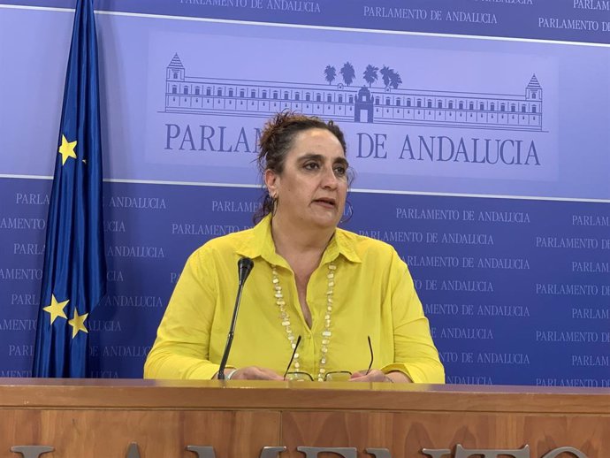La diputada autonómica no adscrita Ángela Aguilera, en una imagen de archivo.