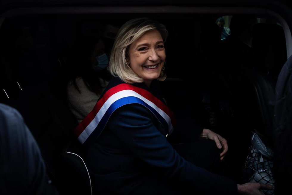 Archivo - Marine Le Pen, líder de Agrupación Nacional