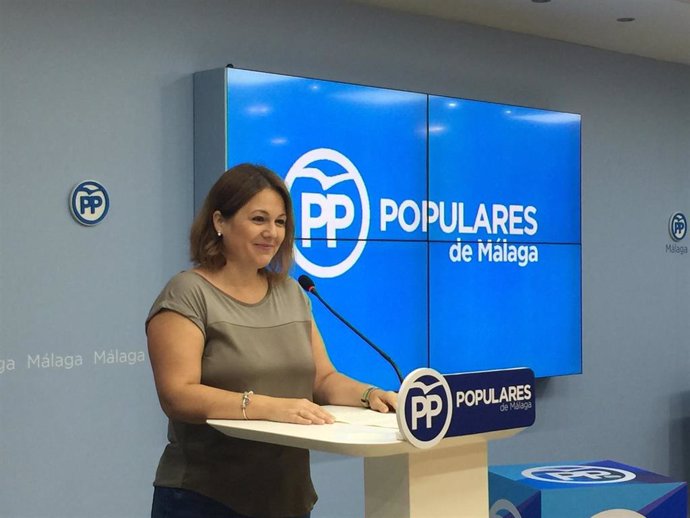 Archivo - Natacha Rivas, vicesecretaria de Acción Territorial del PP de Málaga.