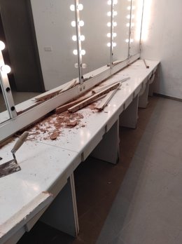 Desperfectos en el Auditorio de La Alameda.