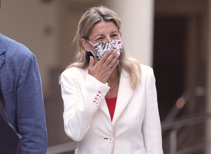 La vicepresidenta Tercera del Gobierno y Ministra de Trabajo y Economía Social, Yolanda Díaz