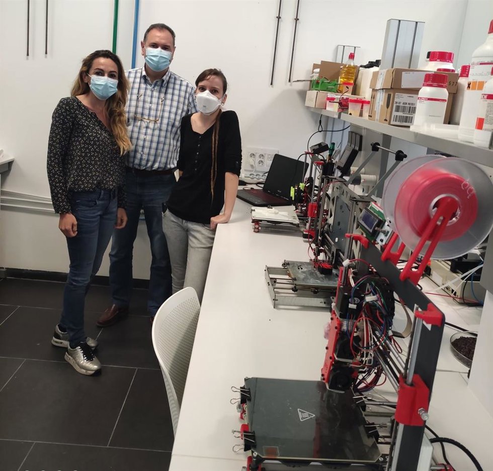 Equipo de investigación de la UHU que ha participado en el estudio.
