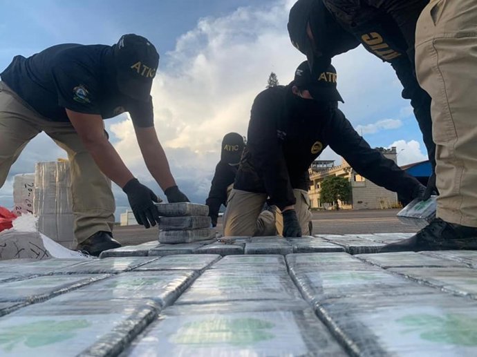 Incautación de drogas en Honduras