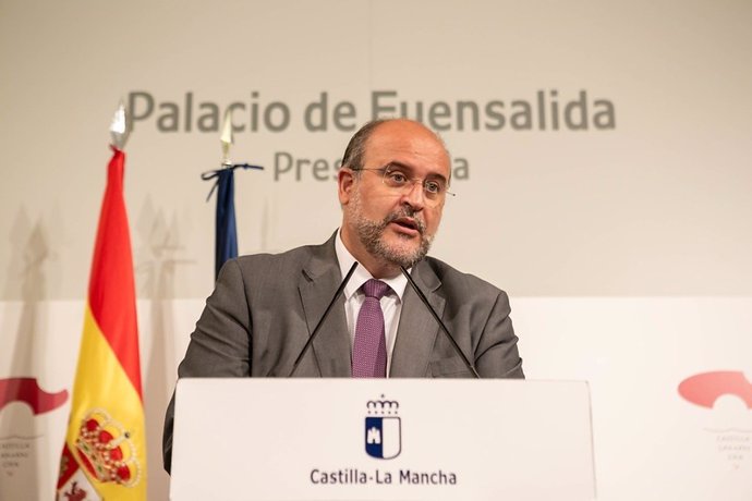 El vicepresidente del Gobierno de Castilla-La Mancha, José Luis Martínez Guijarro