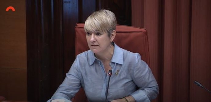La consellera de Justícia, Lourdes Ciuró, compareix en seu parlamentria