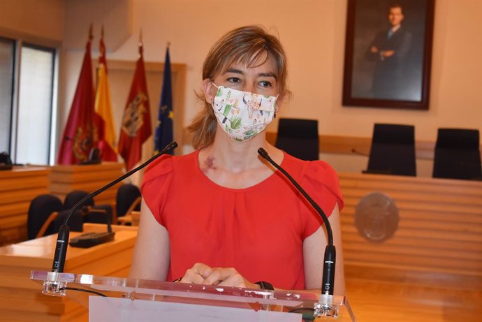 La portavoz del equipo de Gobierno, Mariana Boadella, en rueda de prensa.