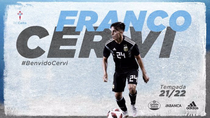 El argentino Franco Cervi firma con el Celta hasta 2024