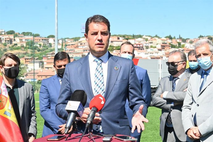 El consejero de la Presidencia, Ángel Ibáñez.