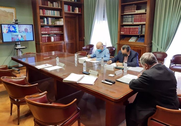 Reunión de la Comisión de Seguimiento del Plan Director en la provincia de Zaragoza.