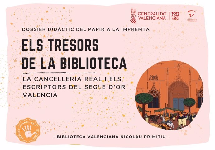La Biblioteca Valenciana Nicolau Primitiu ha publicado en su web el taller 'Los tesoros de la Biblioteca: La Cancillería Real y los escritores valencianos del Siglo de Oro'.
