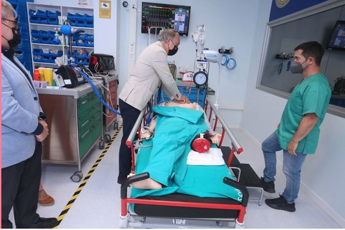 El recto en el centro de simulación clínica de la UVA