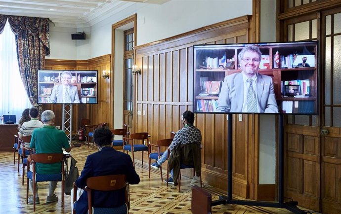 Fabián Salvioli, relator de la ONU, en la UIMP