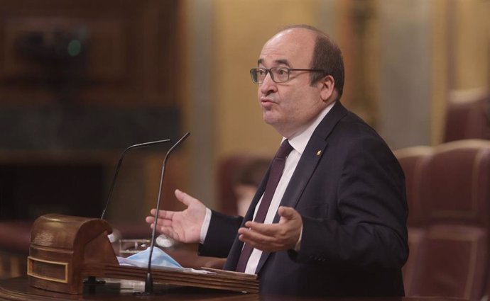 El ministro de Política Territorial y Función Pública, Miquel Iceta, en una foto de archivo.