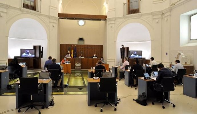 Reunión de la Subcomisión creada en el seno de la Comisión de Asuntos Europeos y Acción Exterior de la Asamblea de Extremadura, sobre el estudio, seguimiento y control de los Fondos Europeos