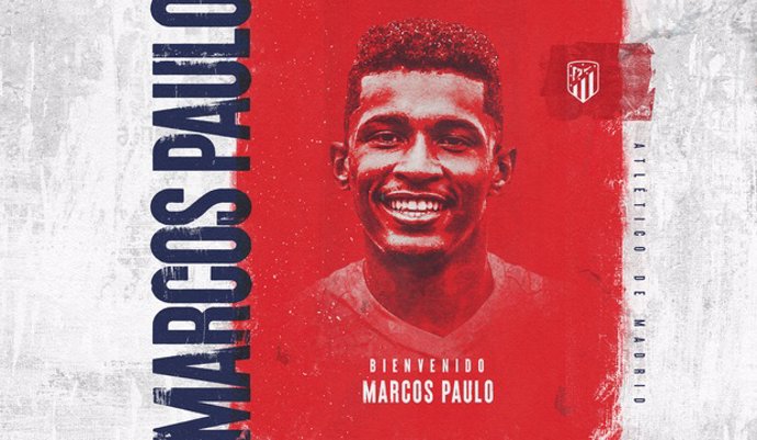 El Atlético de Madrid ficha a Marcos Paulo