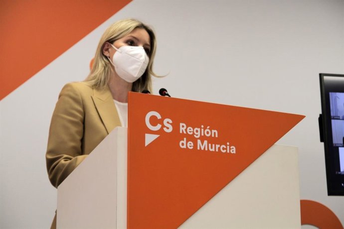 La excoordinadora de Ciudadanos en Murcia Ana Martínez Vidal, diputada en la Asamblea Regional.