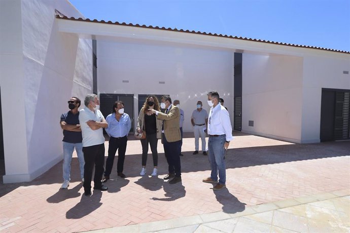 El alcalde visita las obras de la Casa del Flamenco