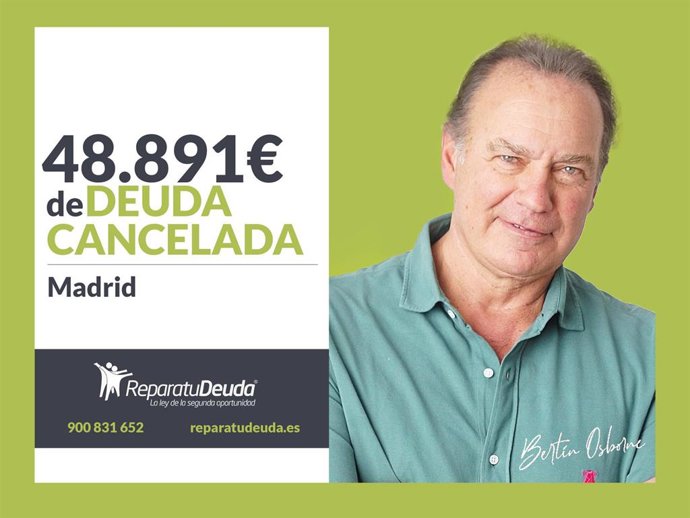 Bertín Osborne, imagen oficial de Repara Tu Deuda.