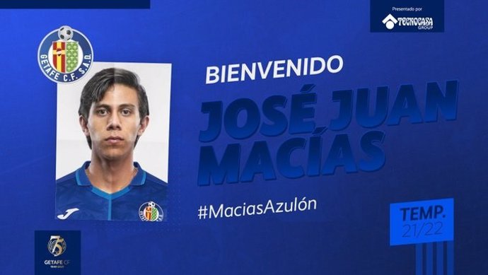 El delantero mexicano Macías jugará cedido en el Getafe la próxima temporada.