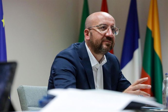 Archivo - El presidente del Consejo Europeo, Charles Michel