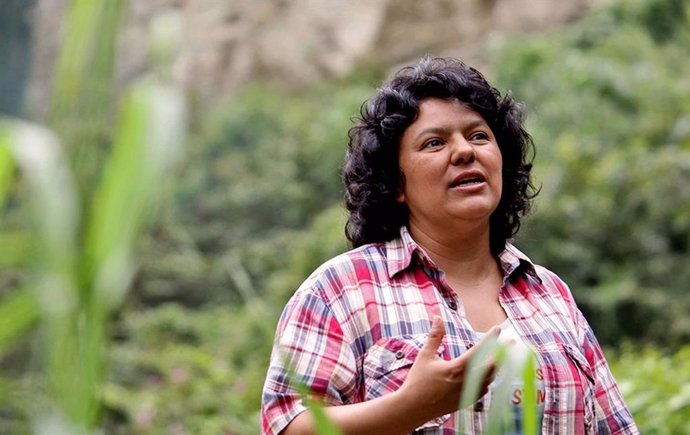 Archivo - La activista ambiental hondureña, Berta Cáceres
