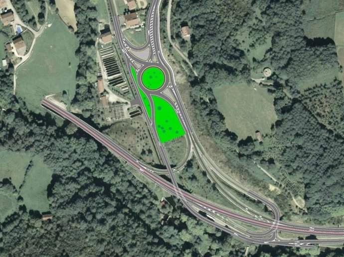 El Gobierno de Navarra licita por 26,2 millones de euros las obras del tramo 4 de la N-121-A, entre Oronoz-Mugaire y la boca sur del túnel de Arrigaztelu.