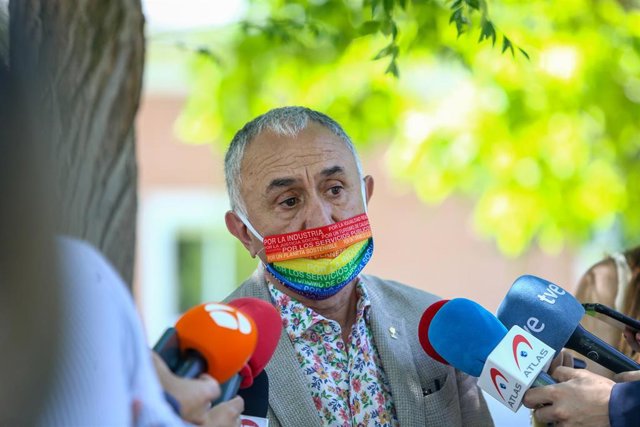 El secretario general de UGT, Pepe Álvarez