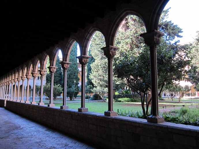 Archivo - Arxiu - Interior del Reial Monestir de Santa Maria de Pedralbes de Barcelona 