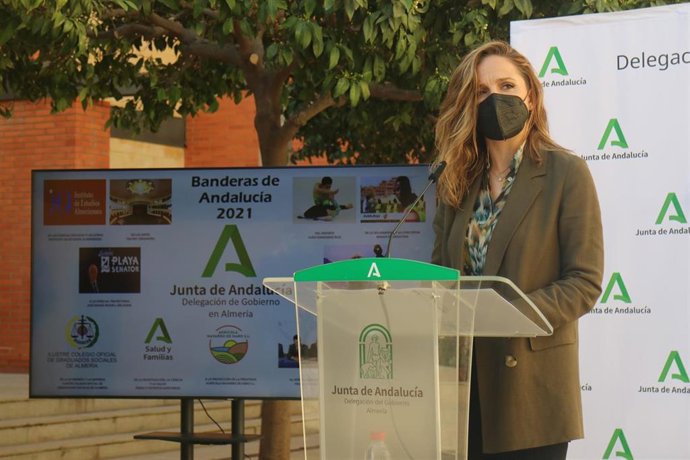 Archivo - La delegada de la Junta en Almería, Maribel Sánchez