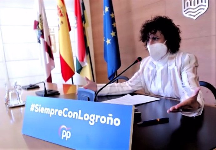 Archivo - La concejala del PP en Logroño Celia Sanz