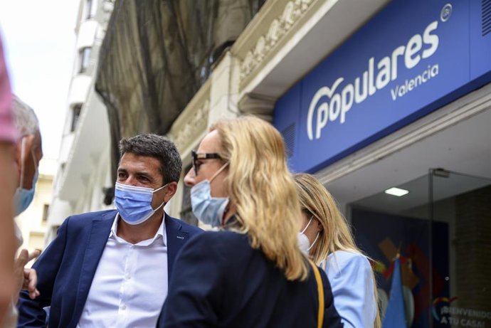 El presidente del PPCV, Carlos Mázon 