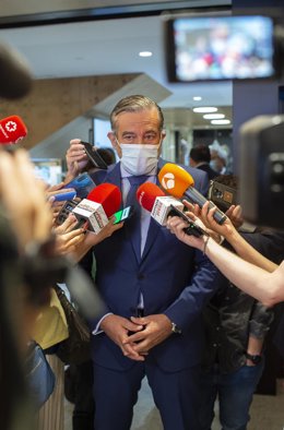 El consejero de Presidencia de la Comunidad de Madrid, Enrique López.