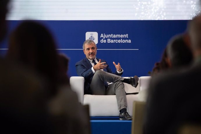 El teniente de alcalde del Ayuntamiento de Barcelona, Jaume Collboni, interviene en la segunda jornada de la XXXVI Reunión del Cercle d"Economia, a 17 de junio de 2021, en una foto de archivo. 
