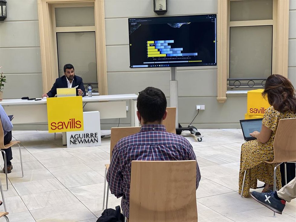 El director en Málaga-Andalucía de Savills Aguirre Newman, José Félix Pérez-Peña.