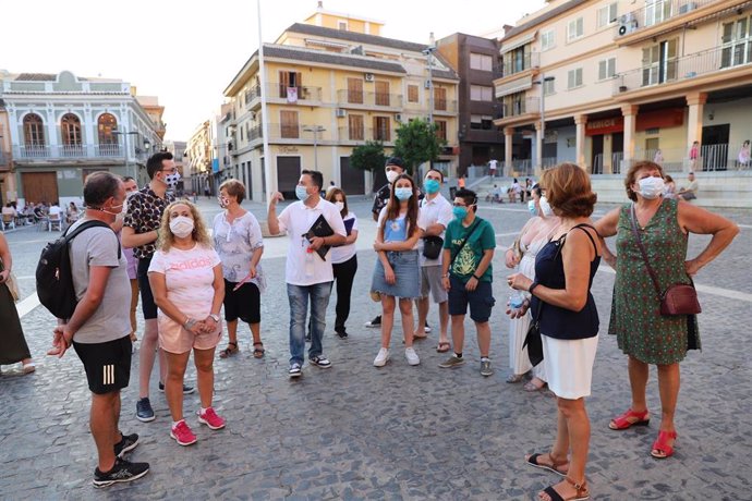 Ruta A la lluna de Paterna durante el verano pasado