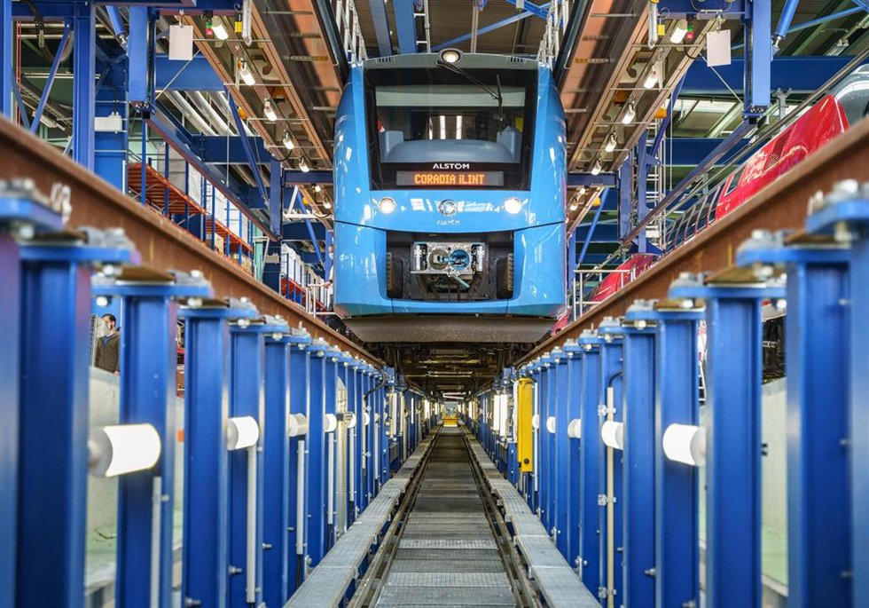 Una fábrica de Alstom
