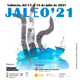 Cartel de las Jornadas de Animación a la Lectura, Escritura y Observación Jaleo