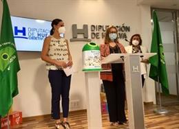 Presentación de la campaña para fomentar el reciclaje de vidrio en Huelva.