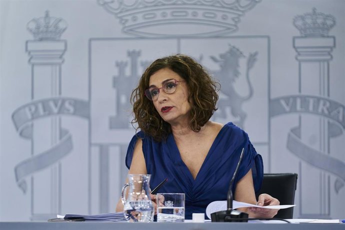 La ministra de Hacienda y portavoz del Gobierno, María Jesús Montero