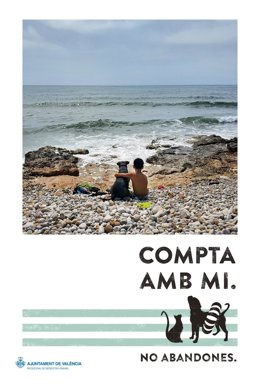 Uno de las carteles de la campaña