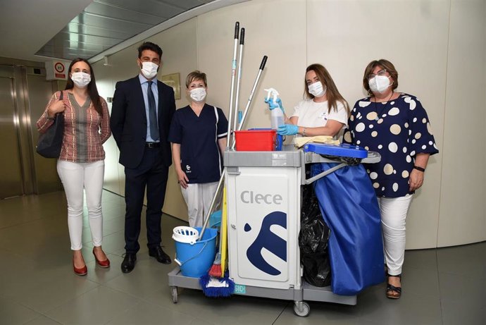 Diputación y Clece colaboran para la inserción laboral de personas en riesgo de exclusión social