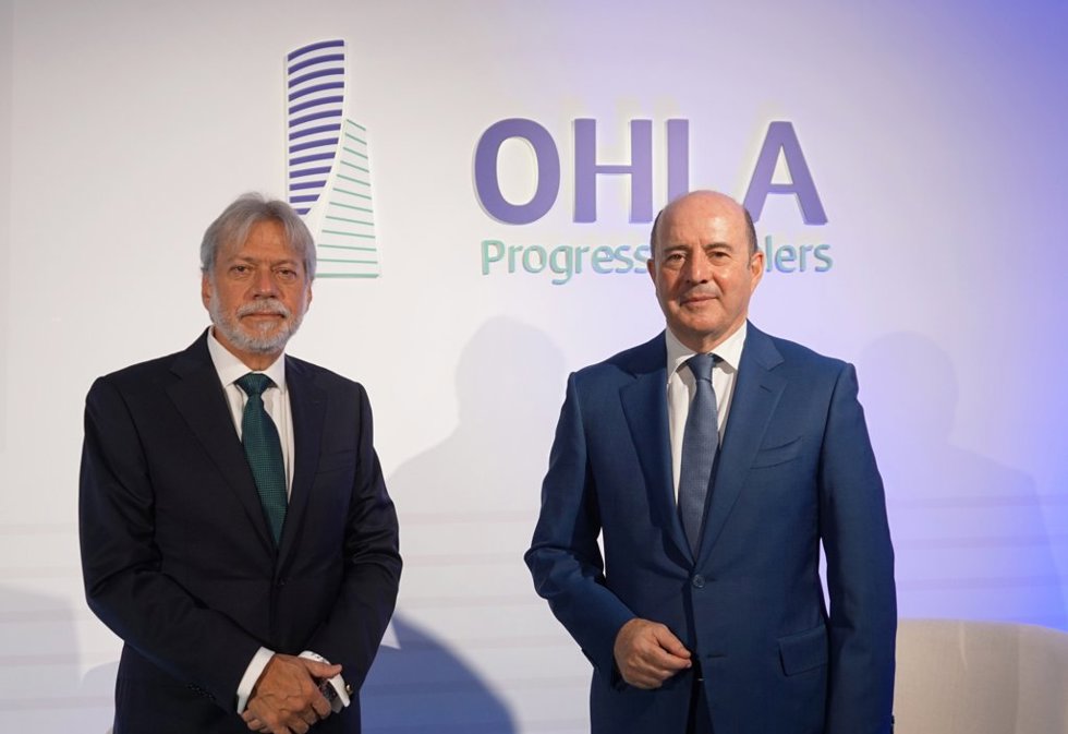 Luis Amodio, presidente de OHLA, y José Antonio Fernández Gallar, CEO de OHLA