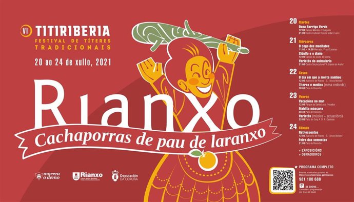 Cartel del VI Festival Titiribeira